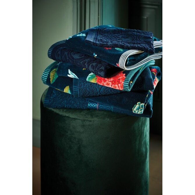 Pip Studio Gastendoekje Tile de Pip Dark Blue 30x50