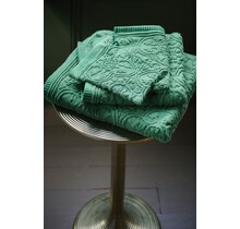 Pip Studio Handdoek Tile de Pip Green  55x100