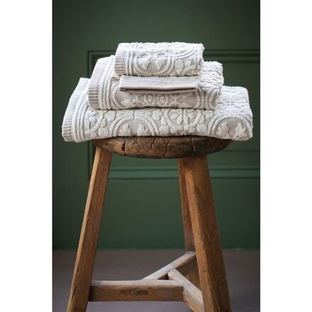 Pip Studio Douchelaken Tile de Pip Khaki  70x140
