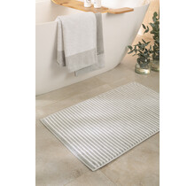 Cawö Two Tone Badmat 50x80 platin