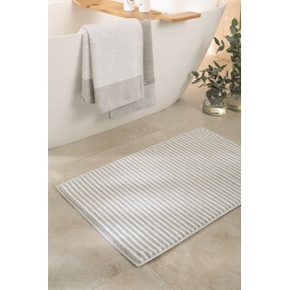 Cawö Two Tone Badmat 50x80 platin