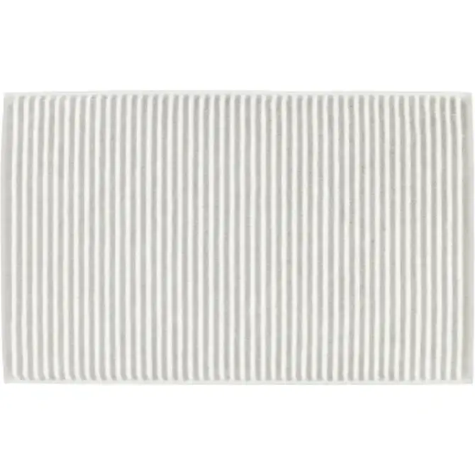 Cawö Two Tone Badmat 50x80 platin