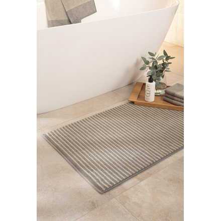 Cawö Two Tone Badmat 50x80 graphit