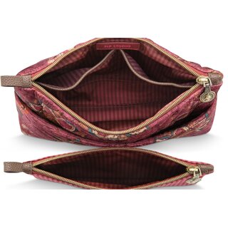 Pip Studio Caryn Cosmetic Bags Combi Mumbai Morning Pink26x7.5x18cm/22x1x13cm