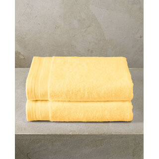 De Witte Lietaer Excellence douchelaken 70x140 Butter Yellow