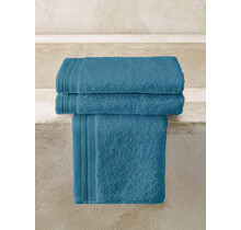 De Witte Lietaer Excellence gastendoekje 40x60 Capri Blue