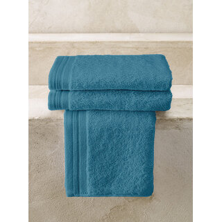 De Witte Lietaer Excellence gastendoekje 40x60 Capri Blue