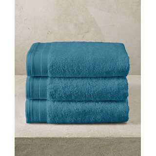 De Witte Lietaer Excellence handdoek 50x100 Capri Blue