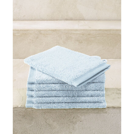 De Witte Lietaer Excellence washandje 16x22 Powder Blue