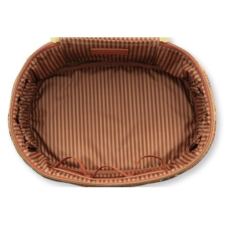 Pip Studio Cleo Beauty Case Flora Bangelore Sand 26x16x16cm