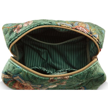 Pip Studio Coco Cosmetic Bag Medium Mumbai Morning Green21.5x10x10.5cm