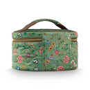 Pip Studio Pip Studio Cleo Beauty Case Flora Bangelore Green 26x16x16cm