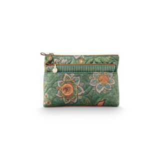 Pip Studio Caryn Cosmetic Bags Combi Mumbai Morning Green26x7.5x18cm/22x1x13cm
