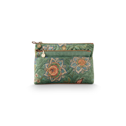Pip Studio Caryn Cosmetic Bags Combi Mumbai Morning Green26x7.5x18cm/22x1x13cm