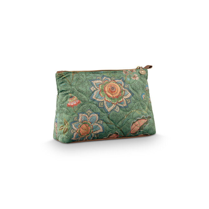 Pip Studio Caryn Cosmetic Bags Combi Mumbai Morning Green26x7.5x18cm/22x1x13cm