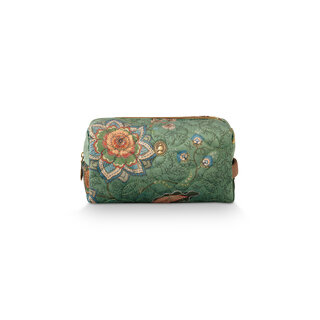 Pip Studio Coco Cosmetic Bag Medium Mumbai Morning Green21.5x10x10.5cm