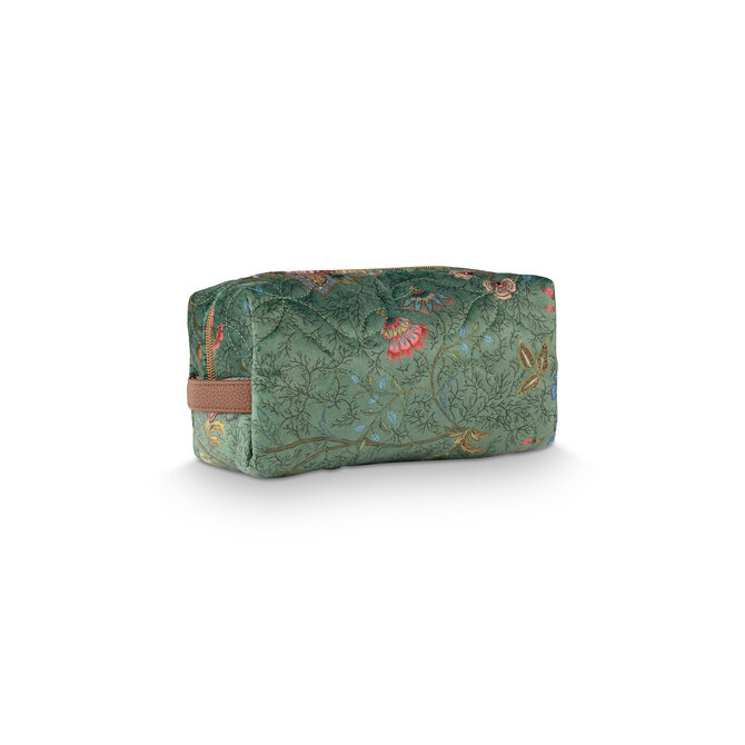 Pip Studio Coco Cosmetic Bag Medium Mumbai Morning Green21.5x10x10.5cm