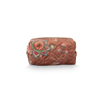 Pip Studio Coco Cosmetic Bag Medium Mumbai Morning Brown21.5x10x10.5cm