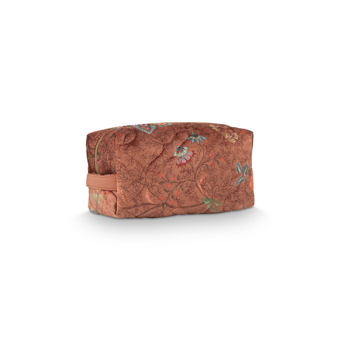 Pip Studio Coco Cosmetic Bag Medium Mumbai Morning Brown21.5x10x10.5cm
