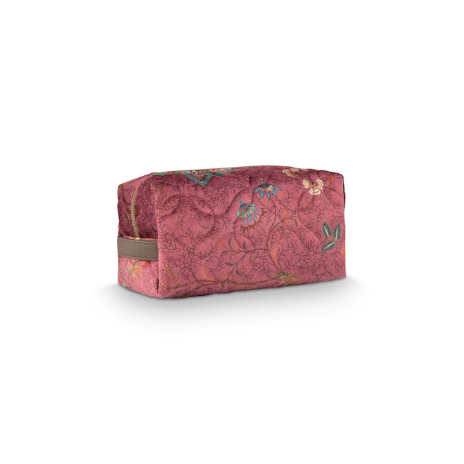 Pip Studio Coco Cosmetic Bag Medium Mumbai Morning Pink21.5x10x10.5cm