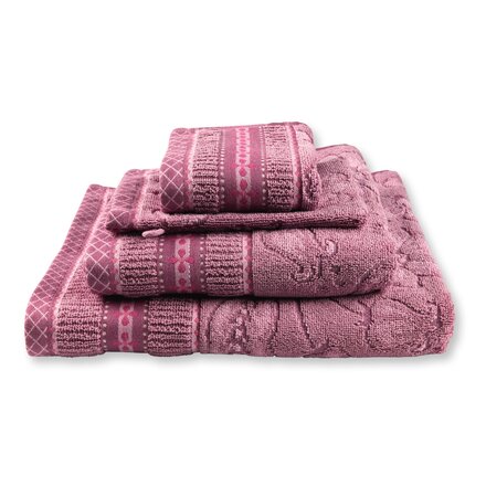 Pip Studio Jasmin Jacquard Gastendoekje Licht roze 30x50 cm