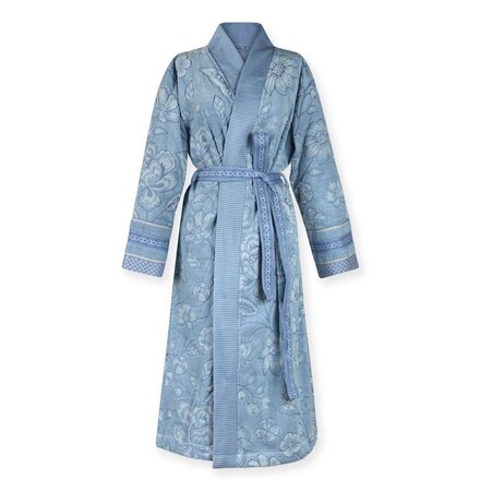 Pip Studio Jasmin Jacquard Badjas Licht blauw M