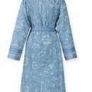 Pip Studio Pip Studio Jasmin Jacquard Badjas Licht blauw XS