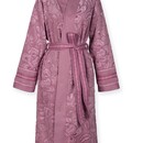 Pip Studio Pip Studio Jasmin Jacquard Badjas Licht roze XXL