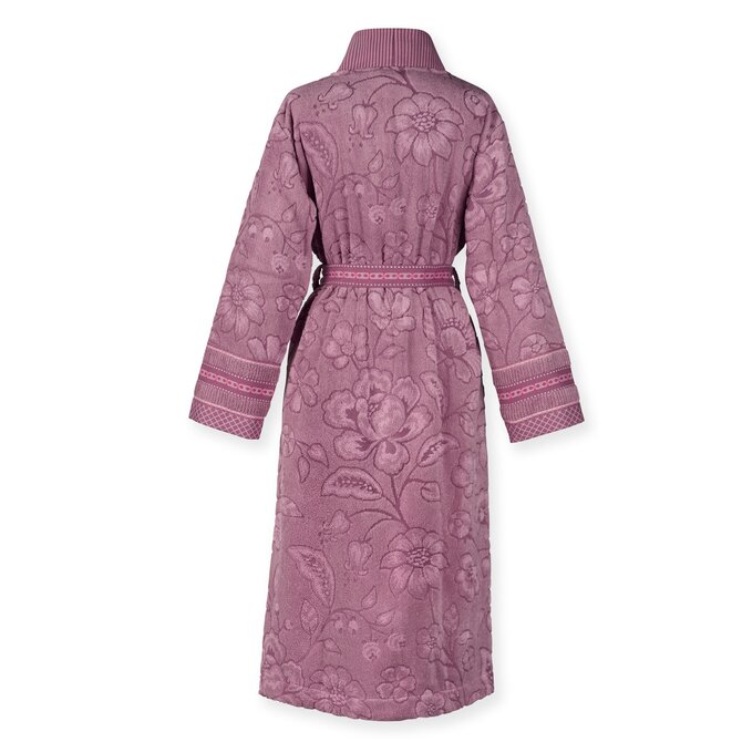 Pip Studio Jasmin Jacquard Badjas Licht roze S