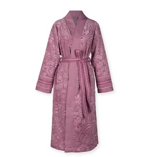 Pip Studio Jasmin Jacquard Badjas Licht roze XL