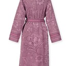 Pip Studio Pip Studio Jasmin Jacquard Badjas Licht roze XL