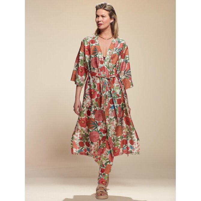Essenza Ilona Florentien Kimono M Lobster pink