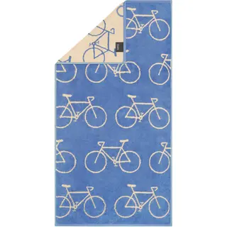 Cawö Velo Allover Fahrrad 6299 Handdoek capri 50x100