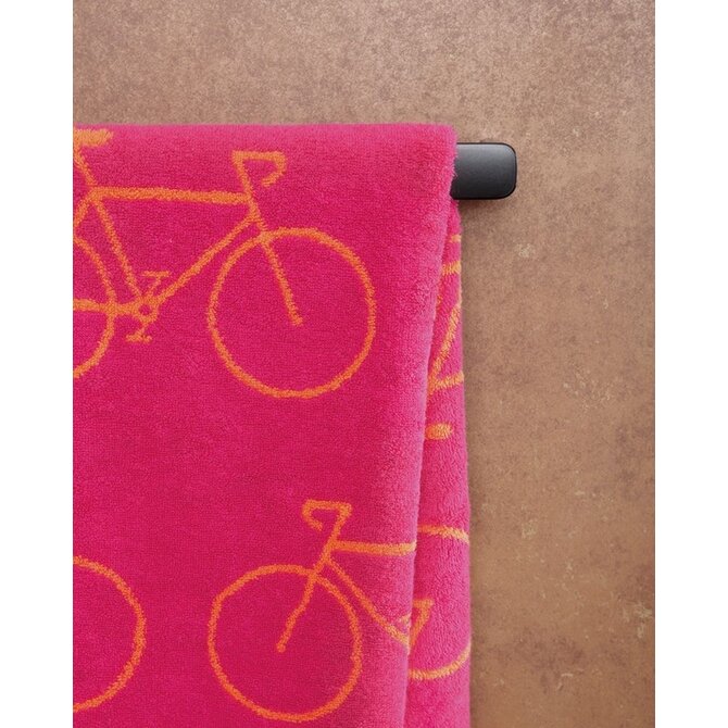 Cawö Velo Allover Fahrrad 6299 Handdoek pink 50x100