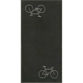 Cawö Velo Fahrrad 6298 Douchelaken basalt 70x140