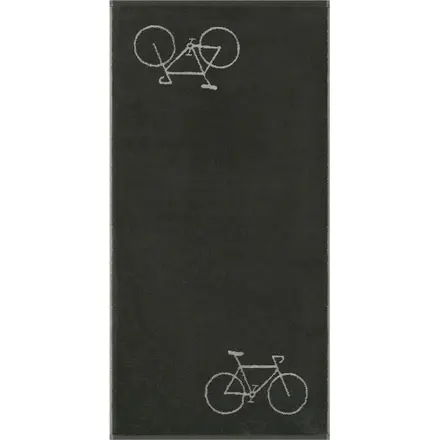 Cawö Velo Fahrrad 6298 Handdoek basalt 50x100