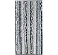 Cawö Unique Streifen 944 handdoek 50x100 Anthrazit