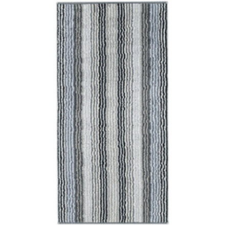 Cawö Unique Streifen 944 handdoek 50x100 Anthrazit