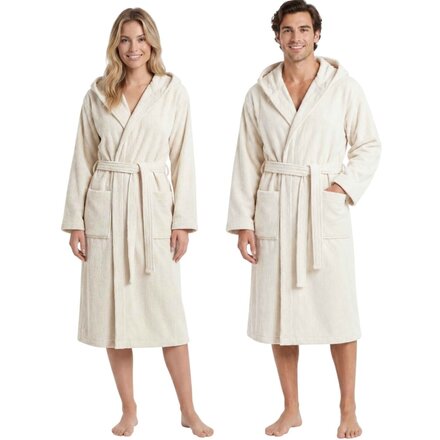 Morgenstern Jules badjas Creme L