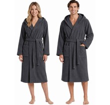 Morgenstern Jules badjas Anthrazit XL