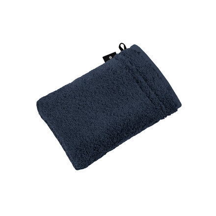 Vossen Washand Vienna Style Supersoft navy blue 22x16