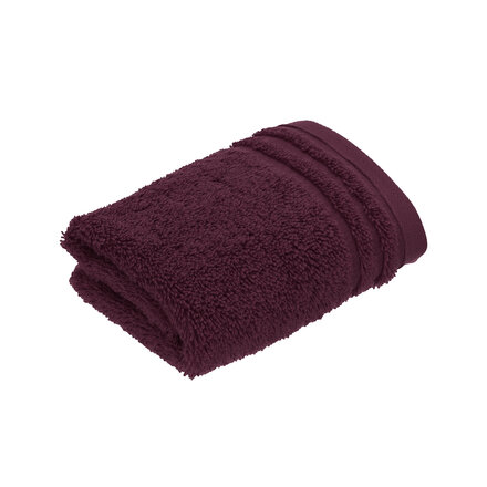 Vossen Gezichtsdoekje ViennaStyle Supersoft berry 30x30