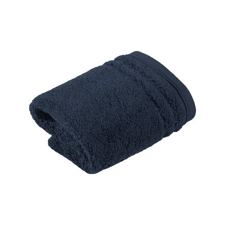 Vossen Gezichtsdoekje ViennaStyle Supersoft navy blue 30x30