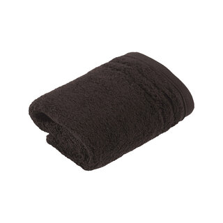 Vossen Gezichtsdoekje ViennaStyle Supersoft espresso 30x30