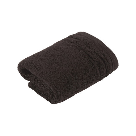 Vossen Gezichtsdoekje ViennaStyle Supersoft espresso 30x30