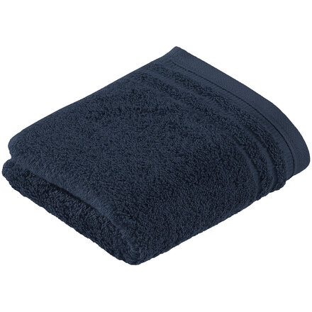 Vossen Gastendoekje Vienna Style Supersoft navy blue 30x50