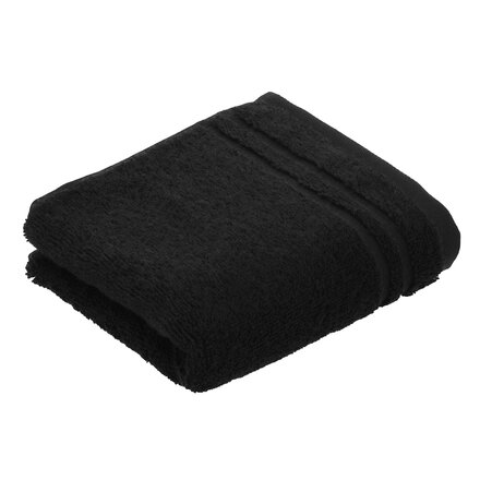 Vossen Gastendoekje Vienna Style Supersoft schwarz 30x50