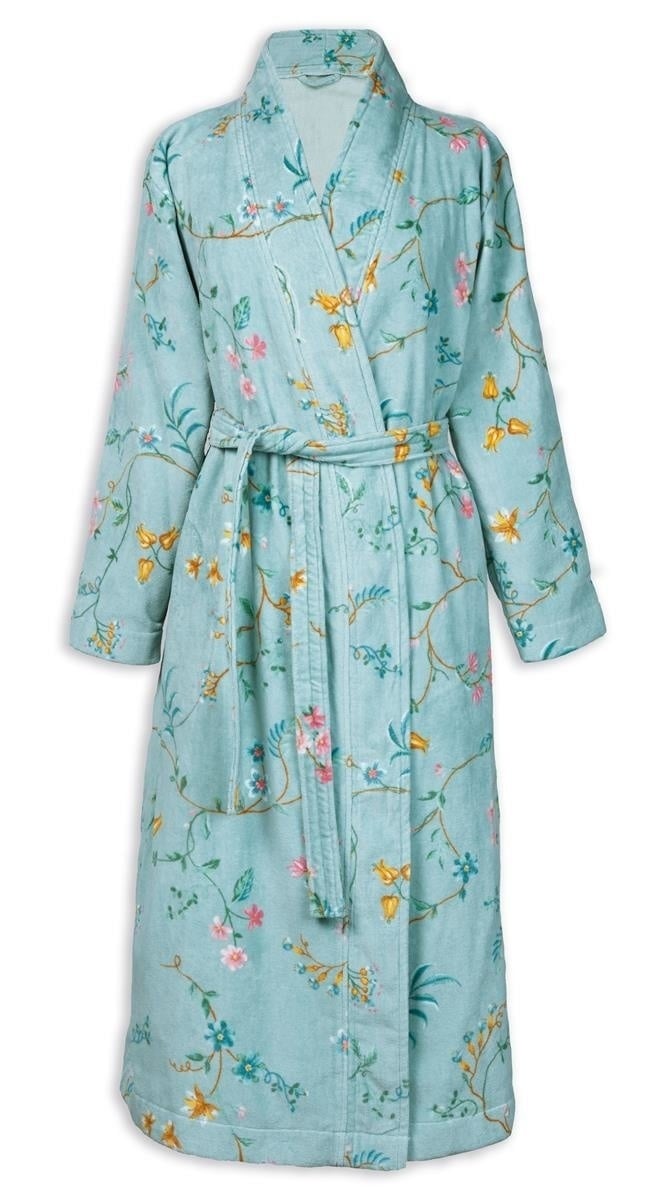 Pip Studio Pip Studio Les Fleurs Bathrobe Blue L