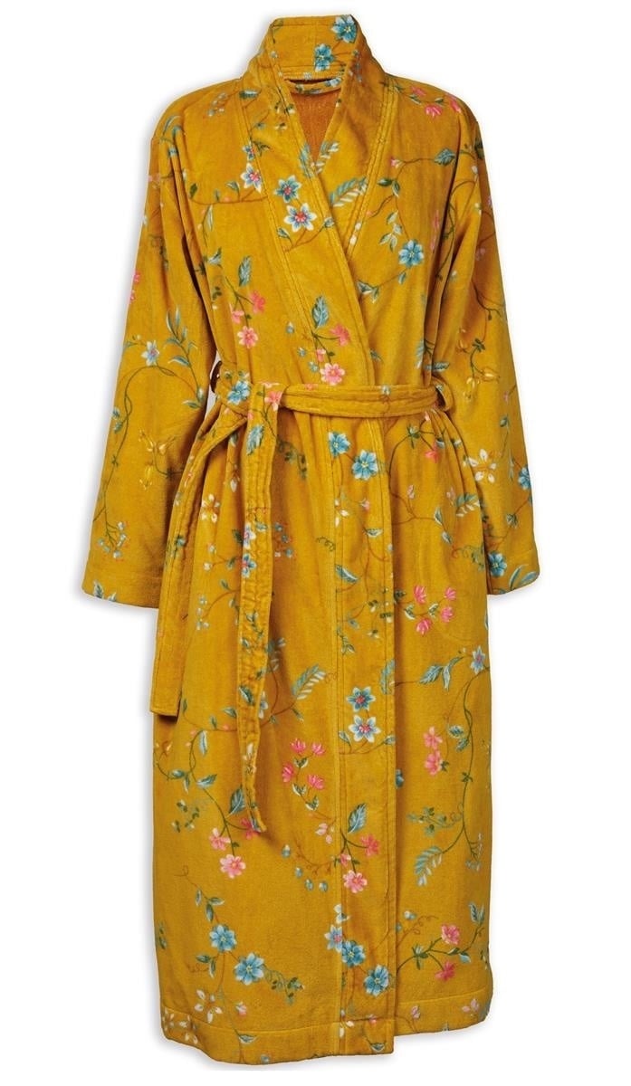 Pip Studio Pip Studio Les Fleurs Bathrobe Yellow L