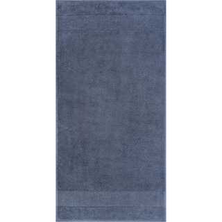 Cawö The Luxury Uni 5000 Douchelaken nachtblauw 80x150